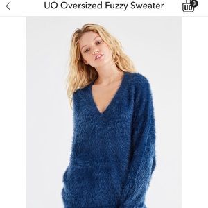 Urban Outfitter Oversized Fuzzy Sweater
